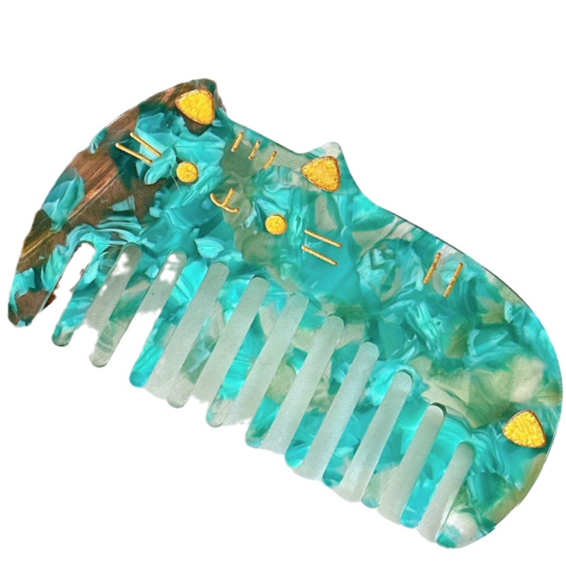 Četka za kosu (materijal: octena kiselina; stil: prirodni; brend: Aitong; oblik: ženski, mačka; obrada: ručna)