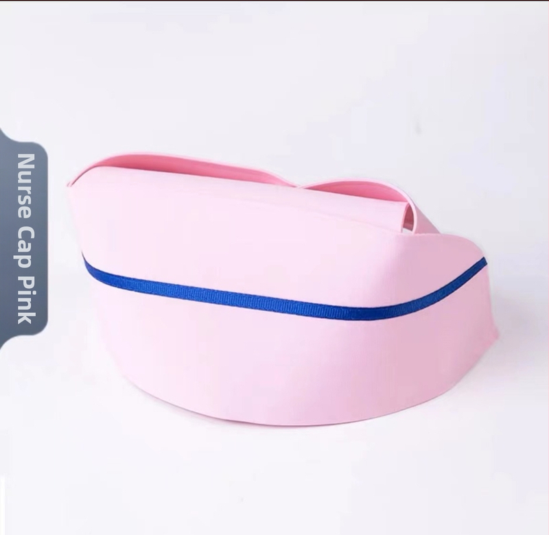 Māsu cepure ar biezu dubultu iekšējo odē, kokvilna, vienkrāsains raksts, twill audums, visu sezonu lietošanai