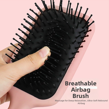 Гребен за коса с въздушна възглавничка за масаж – ABS материал, въздушна подложка, грижа за скалпа, изглаждане, домашна употреба