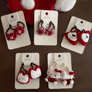 Matu gumija ar loku, audums, rokdarbs, Korejas stils, augsta elastība, ziema 2025