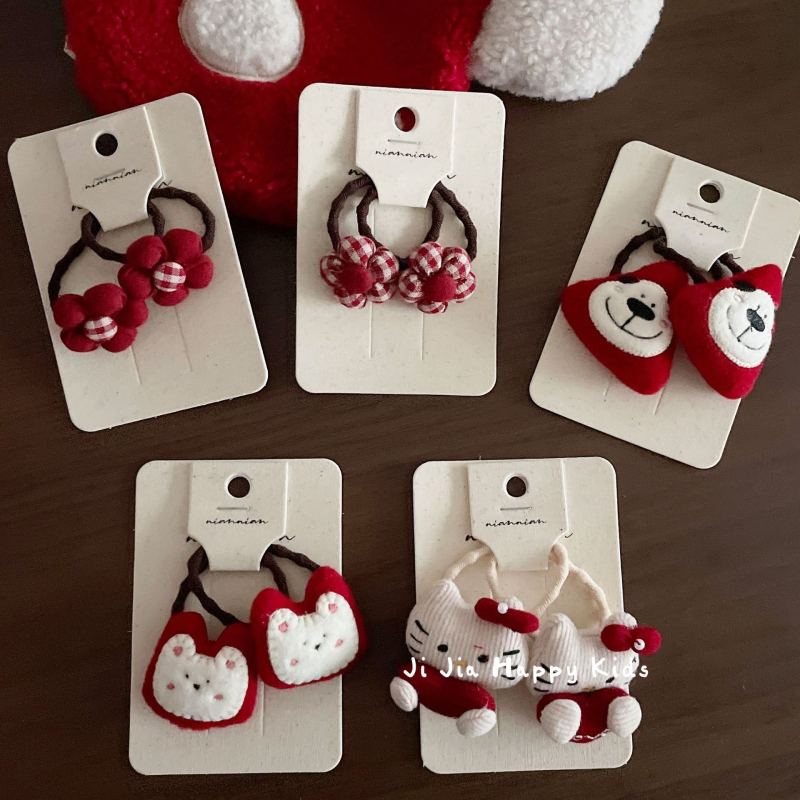 Matu gumija ar loku, audums, rokdarbs, Korejas stils, augsta elastība, ziema 2025