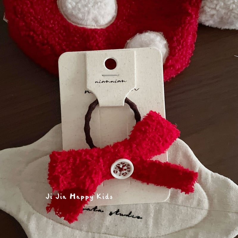 Matu gumija ar loku, audums, rokdarbs, Korejas stils, augsta elastība, ziema 2025