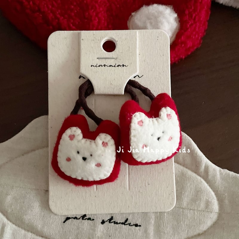 Matu gumija ar loku, audums, rokdarbs, Korejas stils, augsta elastība, ziema 2025