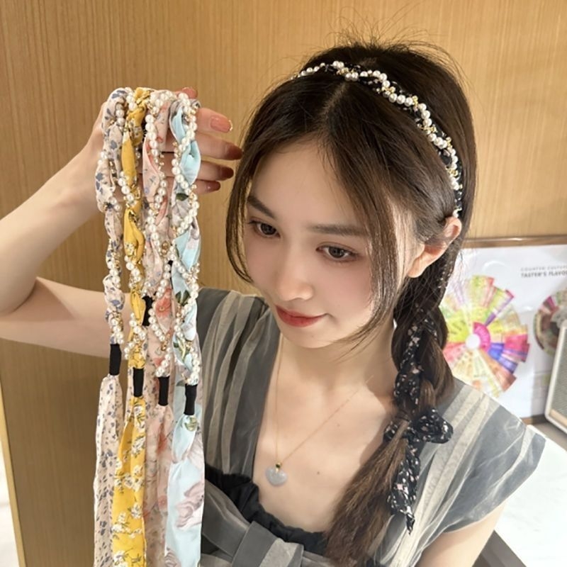 Vienkāršs bērnu galvas aksesuārs — galvas lente un matu gumija, pavasaris 2025