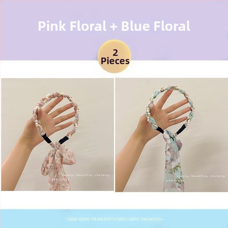 Vienkāršs bērnu galvas aksesuārs — galvas lente un matu gumija, pavasaris 2025