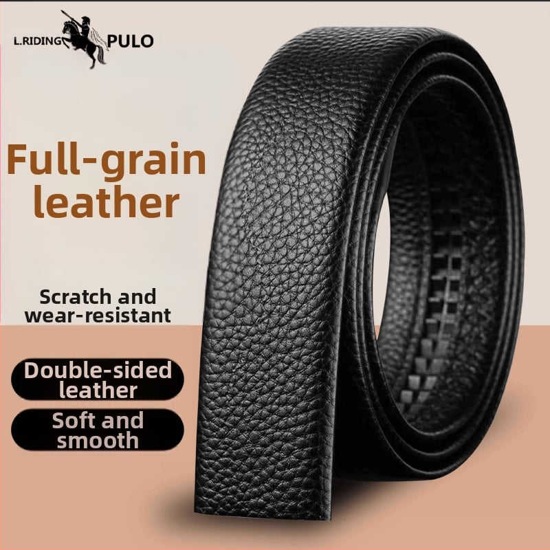 Vyrinė diržas su automatine sagtimi – biuro kasdieniam stiliui, laisvalaikio stiliui, 2025 m. pavasaris, Qingqi Paul