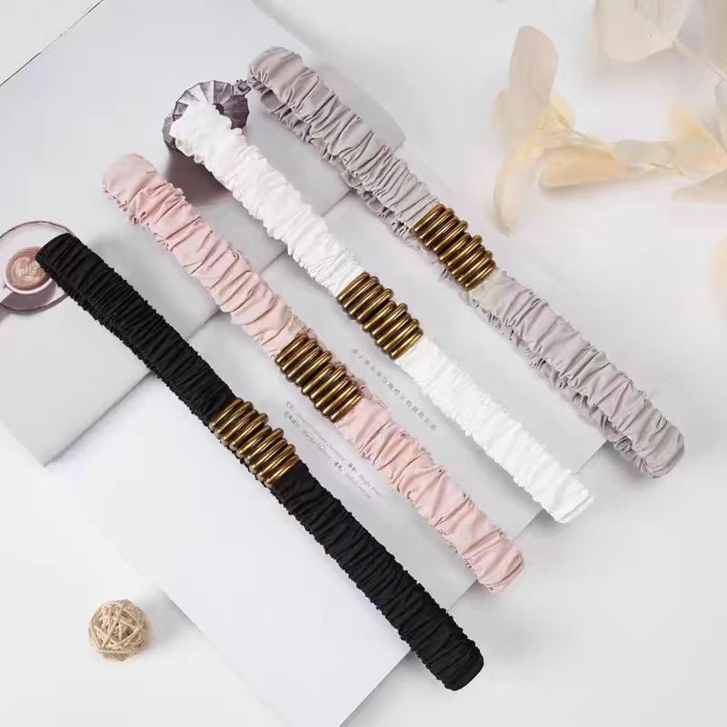 Sieviešu elastīgā josta ar sakausējuma sprādzi, der kleitām un mēteļiem, platums 2-4 cm, sprādzes aizvērums, 2024. gada pavasaris