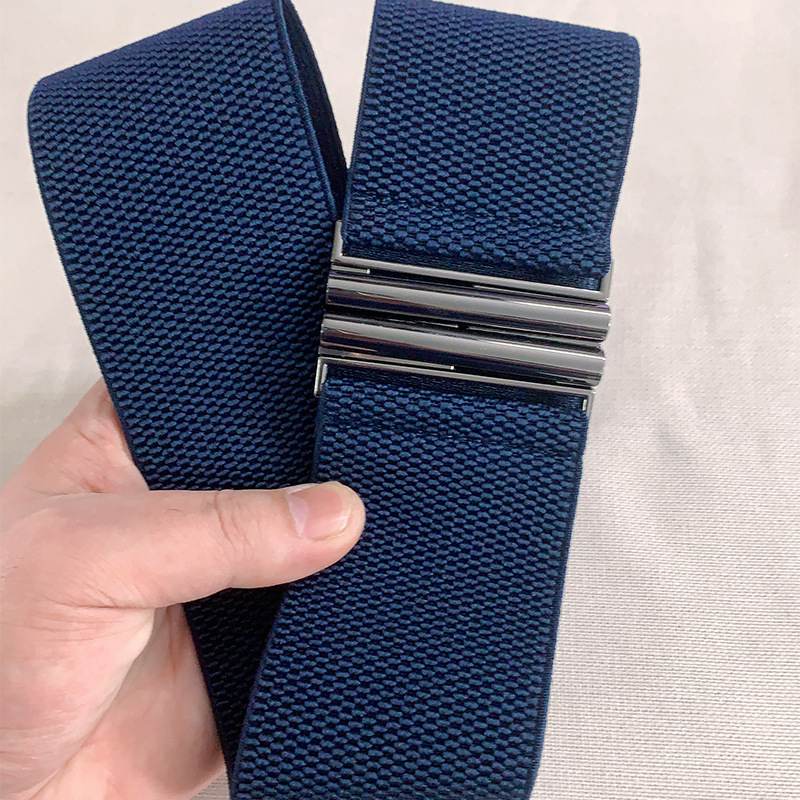 Sieviešu elastīgā josta pūkjakai, ar alumīnija sprādzi, automātiska aizdare, platums 4 cm un vairāk, audums, izcelsme: Wenzhou