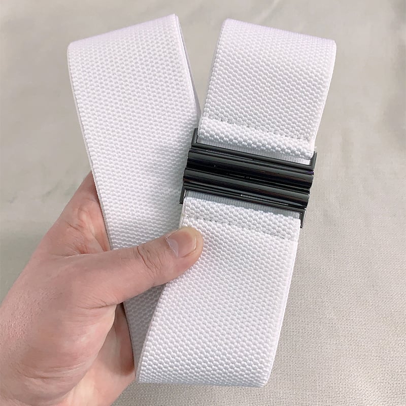 Sieviešu elastīgā josta pūkjakai, ar alumīnija sprādzi, automātiska aizdare, platums 4 cm un vairāk, audums, izcelsme: Wenzhou