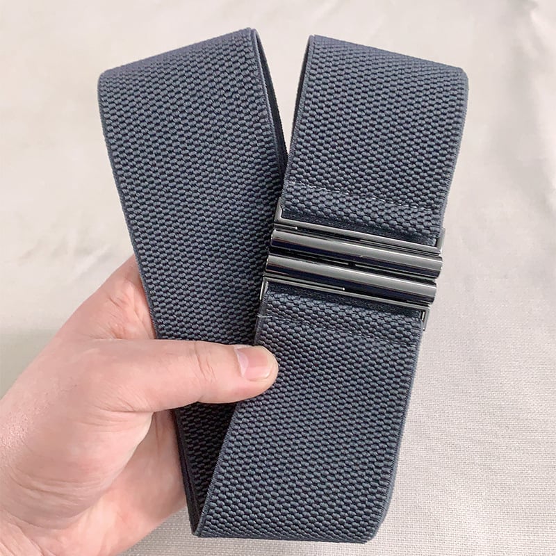 Sieviešu elastīgā josta pūkjakai, ar alumīnija sprādzi, automātiska aizdare, platums 4 cm un vairāk, audums, izcelsme: Wenzhou