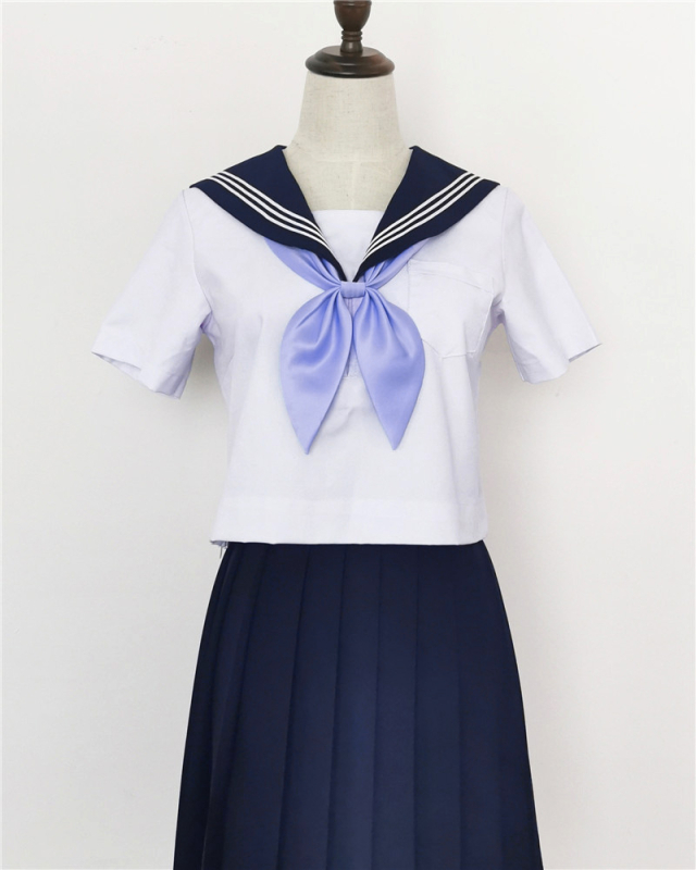 Cvijet za ovratnik i leptir mašna s uzlom zlatne ribice, Kantō-Kansai ovratnik, monokromatski uzorak, poliester, serija JK College Wind