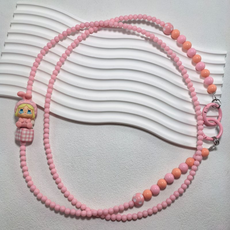 Bubble Mart Strap – akrila dekoratīvā sērija pidžamu ballītei, universāla, akrils, 2025. gada rudens