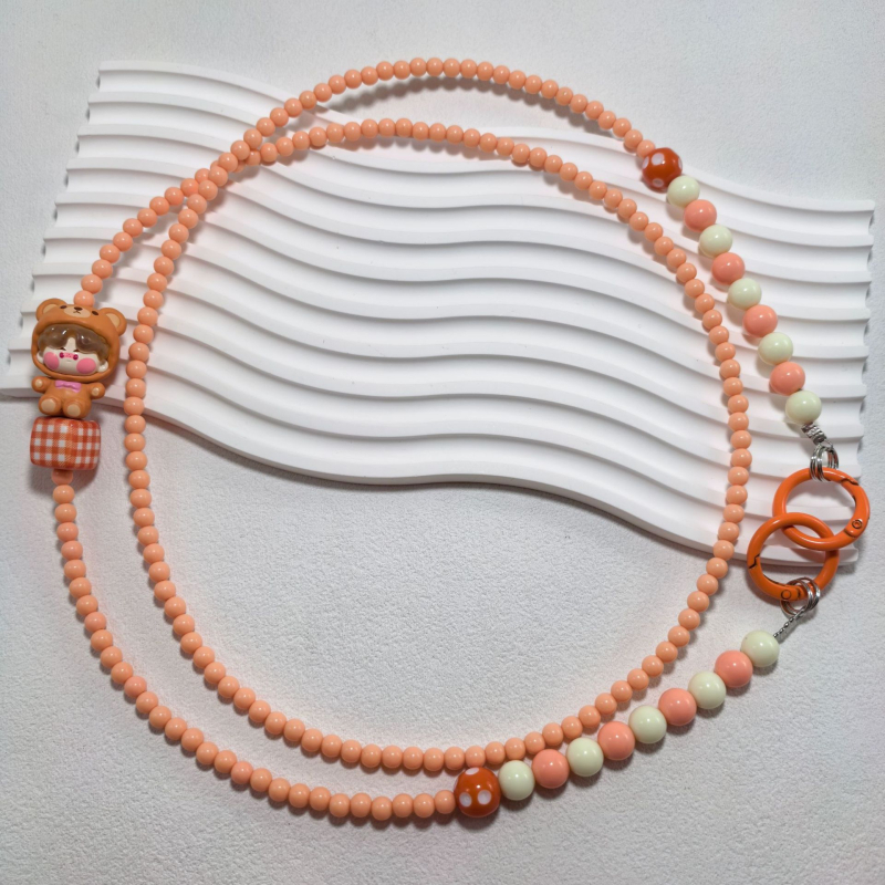 Bubble Mart Strap – akrila dekoratīvā sērija pidžamu ballītei, universāla, akrils, 2025. gada rudens