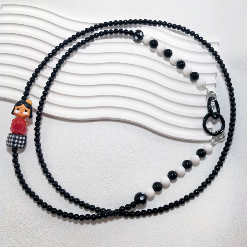 Bubble Mart Strap – akrila dekoratīvā sērija pidžamu ballītei, universāla, akrils, 2025. gada rudens