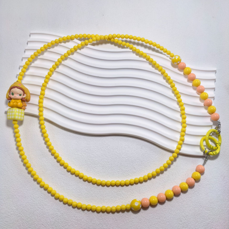 Bubble Mart Strap – akrila dekoratīvā sērija pidžamu ballītei, universāla, akrils, 2025. gada rudens