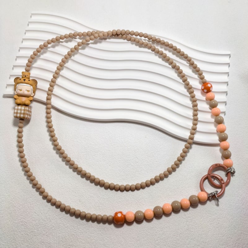 Bubble Mart Strap – akrila dekoratīvā sērija pidžamu ballītei, universāla, akrils, 2025. gada rudens