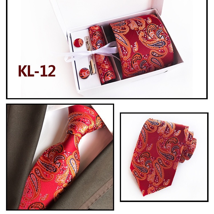 Kravata s jacquard tkaninom, geometrijski uzorak, streličasti stil, poliester vlakno, poklon kutija