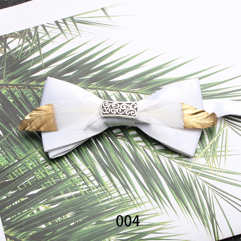 Vīriešu kaklasaite - materiāls: spalvu pērlīte, raksts: spalvas, stils: plakana galva, Korejas stilā, džakarda audums, iekšpuse: poliesteris