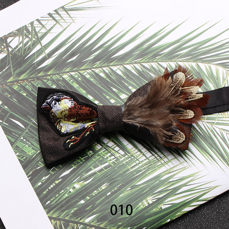 Vīriešu kaklasaite - materiāls: spalvu pērlīte, raksts: spalvas, stils: plakana galva, Korejas stilā, džakarda audums, iekšpuse: poliesteris