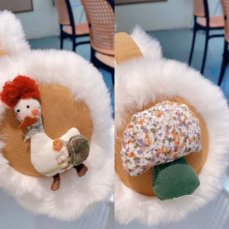 Unisex bērnu pūkaini ausu aizsargi ziemai, pret vēju