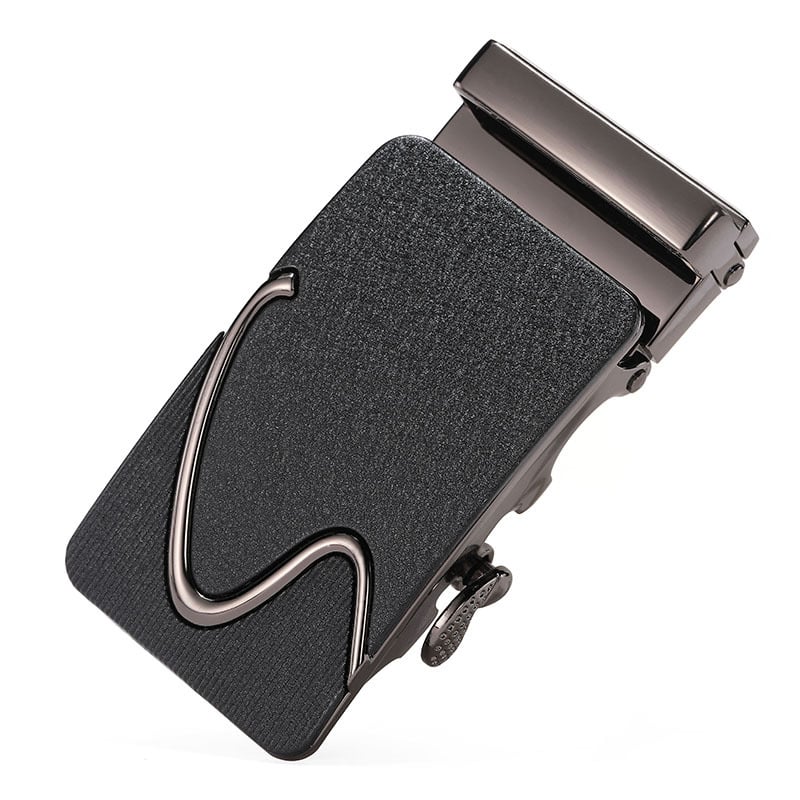 Automatinė diržo sagtis – lydinys, matinė apdaila, lazeriu graviruotas logotipas, pritaikymas galimas