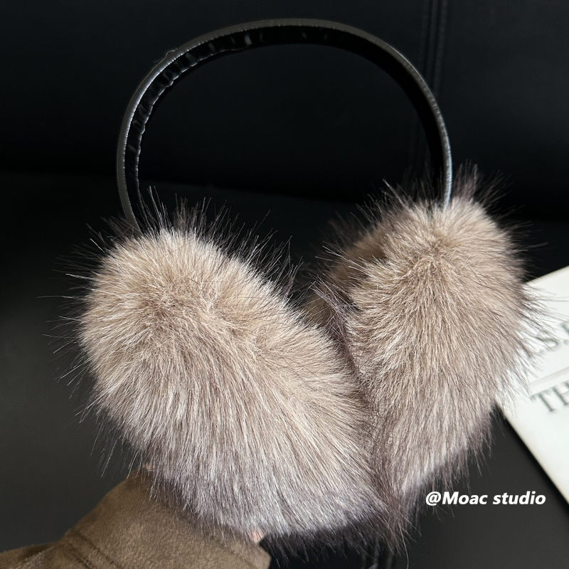 Unisex ziemas ausu aizsargi, Jingzhu, monohromatisks raksts, daudzpusīgs pamata stils, uztur siltumu