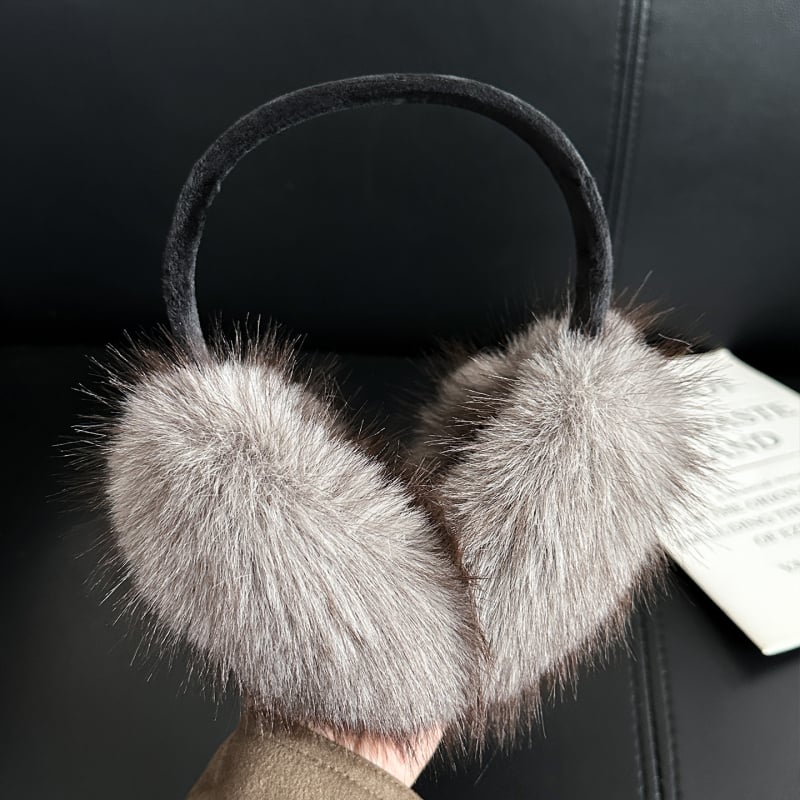 Unisex ziemas ausu aizsargi, Jingzhu, monohromatisks raksts, daudzpusīgs pamata stils, uztur siltumu