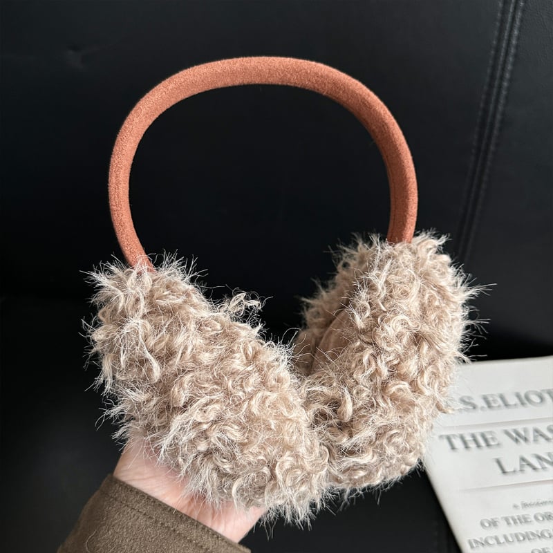 Unisex ziemas ausu aizsargi, Jingzhu, monohromatisks raksts, daudzpusīgs pamata stils, uztur siltumu