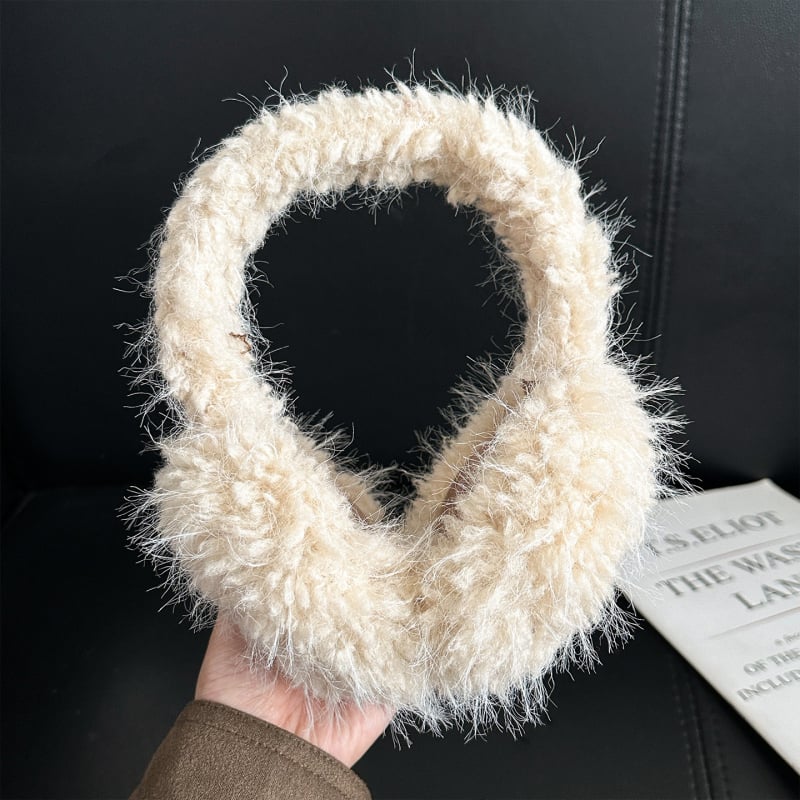 Unisex ziemas ausu aizsargi, Jingzhu, monohromatisks raksts, daudzpusīgs pamata stils, uztur siltumu