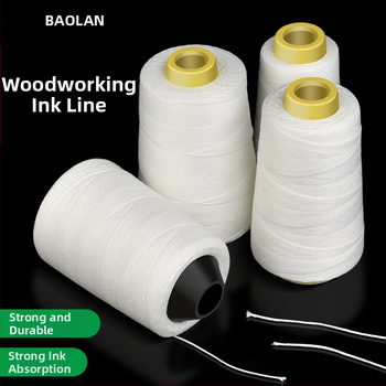4-szálas pamutfonal építkezési vonaljelöléshez és famegmunkáláshoz, kopásálló