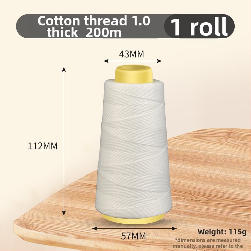 4-szálas pamutfonal építkezési vonaljelöléshez és famegmunkáláshoz, kopásálló