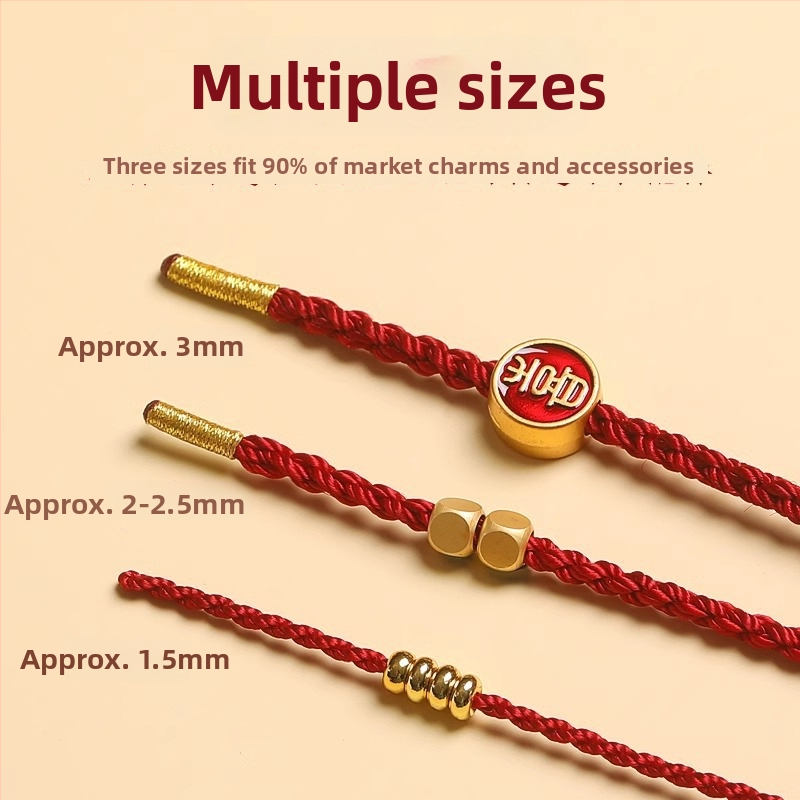 Pletený šnúrový náramok, etnický štýl, unisex, ručne pletený, individuálne balený