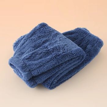 Vaikų šilti namų pižaminiai kelnių — koralinis velūras, 100% poliesteris, amžius 3–8 metai, žiema