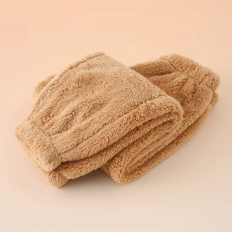 Vaikų šilti namų pižaminiai kelnių — koralinis velūras, 100% poliesteris, amžius 3–8 metai, žiema