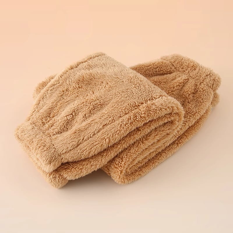 Vaikų šilti namų pižaminiai kelnių — koralinis velūras, 100% poliesteris, amžius 3–8 metai, žiema