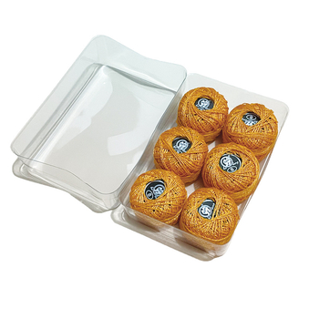 Šivaća nit | Laurie, Lr-7789; monokromna kutija za križni vez, DIY Temari kugla, No. 8 čipka, 62 g, moderan/kućni stil, prilagođena kutija