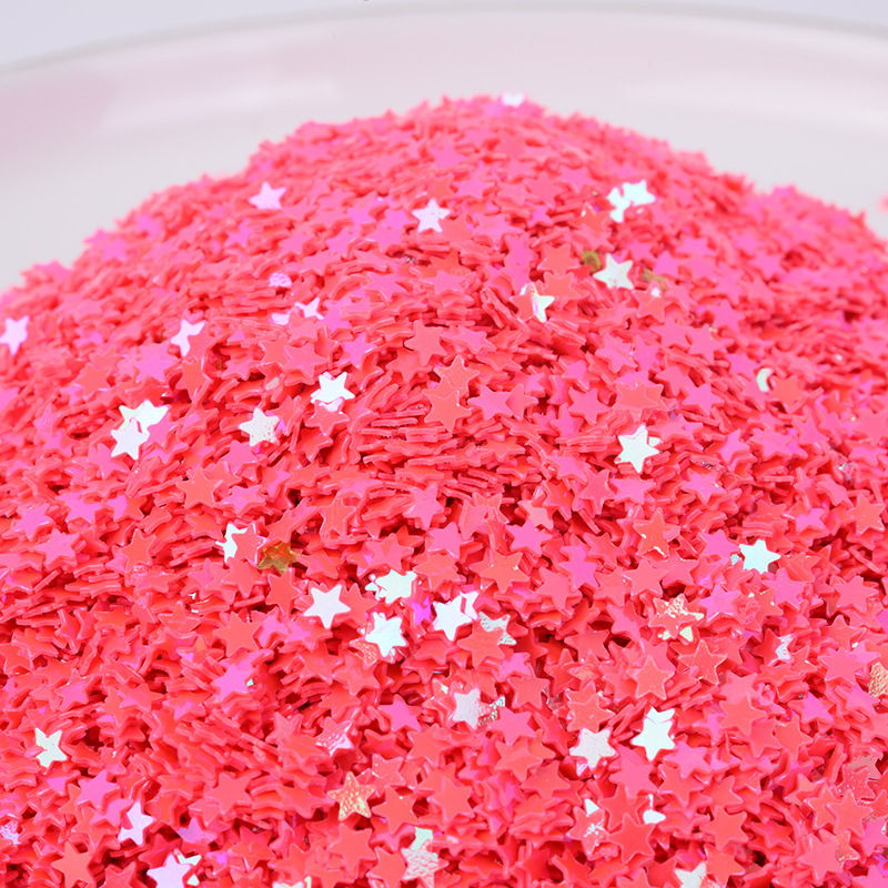 3 mm zvjezdaste sequin za nokte, ukrasne perle za nokte, DIY punjenje kristalnog slima, UV ljepilo
