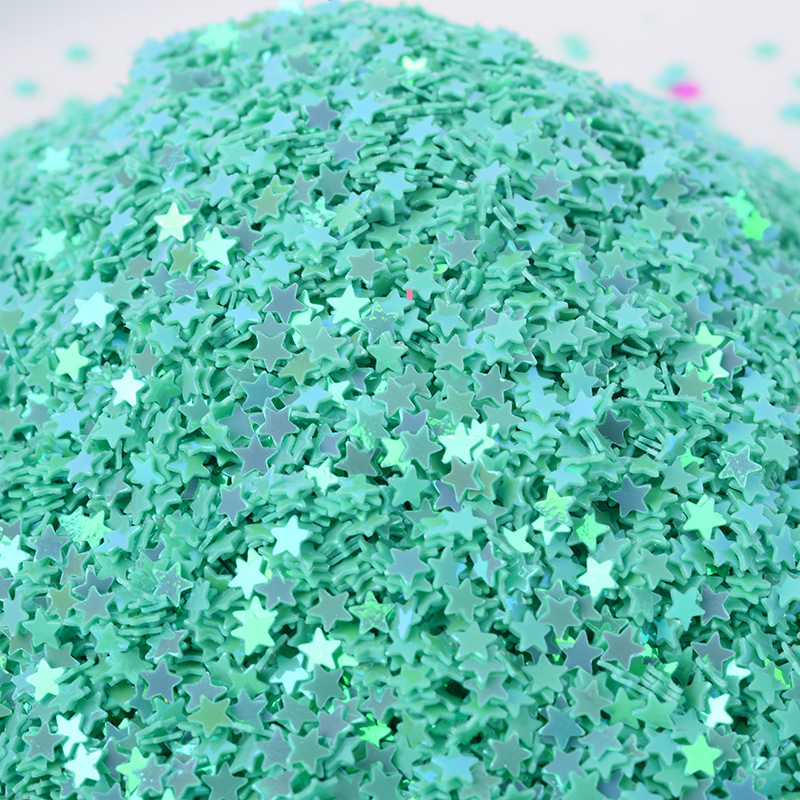 3 mm zvjezdaste sequin za nokte, ukrasne perle za nokte, DIY punjenje kristalnog slima, UV ljepilo