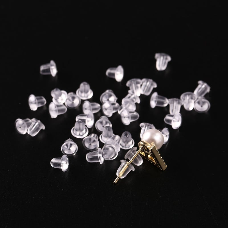 Силиконови тапи за обици | Геометрично изделие | Инжекционно формоване | Zy Jewelry