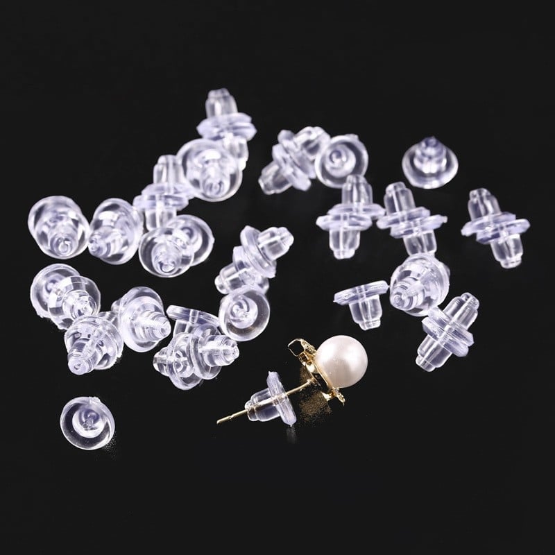 Силиконови тапи за обици | Геометрично изделие | Инжекционно формоване | Zy Jewelry