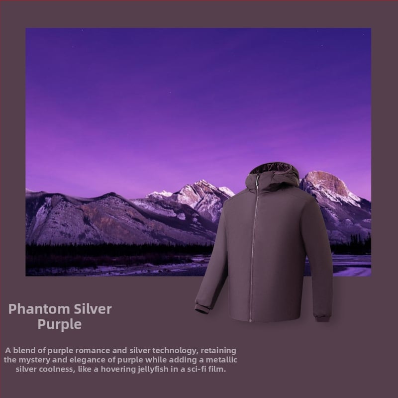 Geacă cu glugă din nylon, umplutură poliesterică, ușoară, călduroasă, cu fermoar