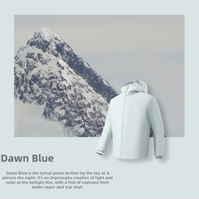 Geacă cu glugă din nylon, umplutură poliesterică, ușoară, călduroasă, cu fermoar