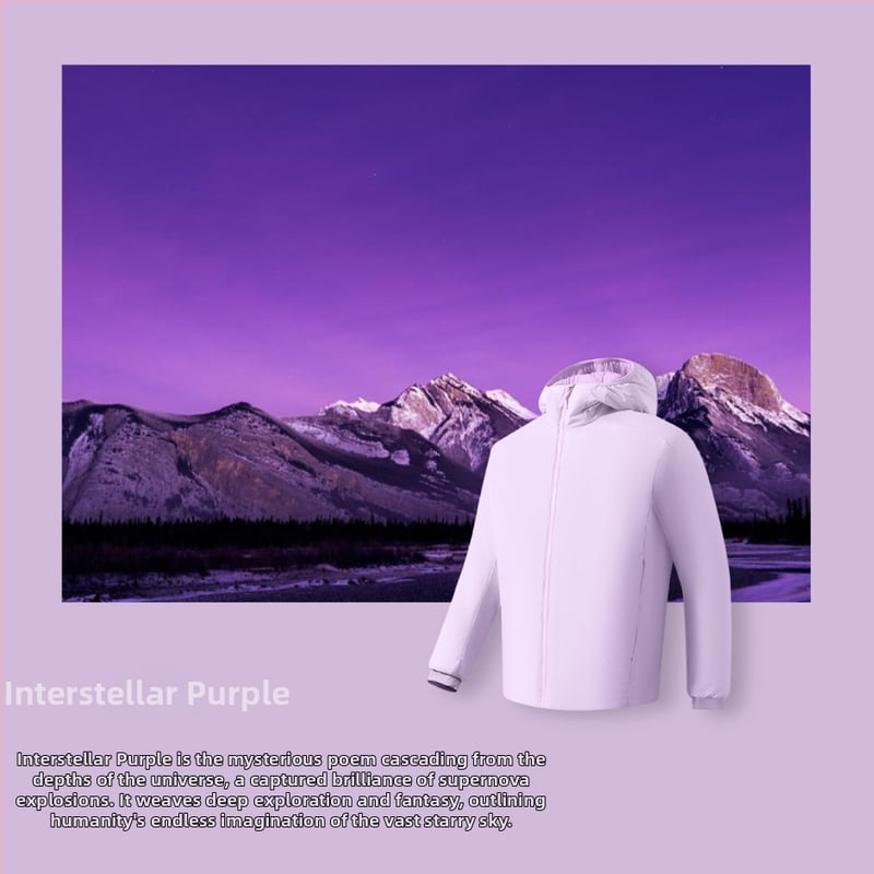 Geacă cu glugă din nylon, umplutură poliesterică, ușoară, călduroasă, cu fermoar