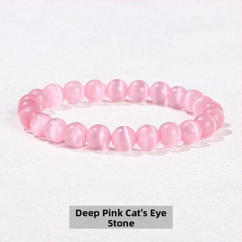 Katės akies akmens apyrankė | Poliruotas paviršius, geometrinis dizainas, moterims, universalus