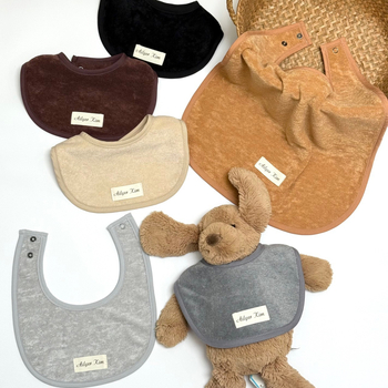 Baby Bib za bebe – pamuk (>95%), vodootporan i otporan na mrlje, unisex, AILYERKIM, za djecu 1–3 godine