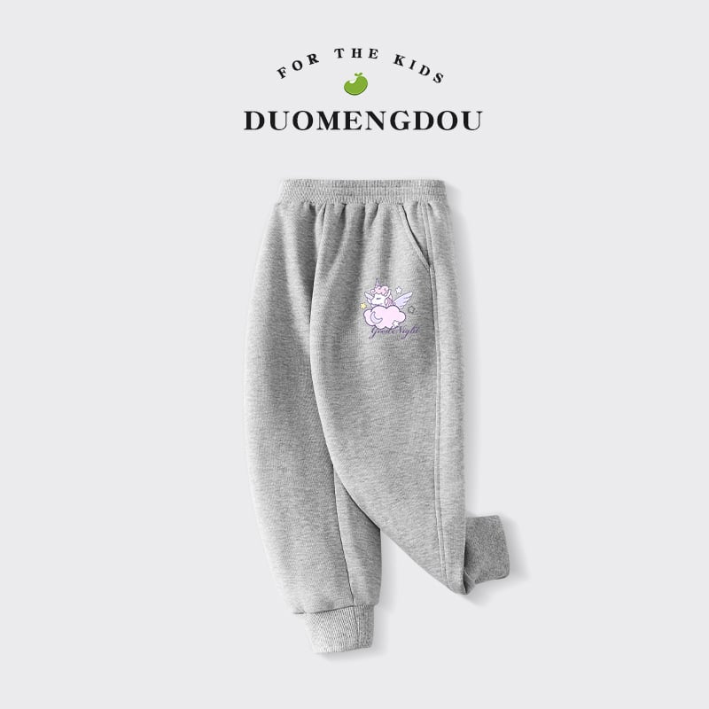 Mergaitėms plonos sportinės kelnės, universalus stilius, su elastine juosta liemens, vienos spalvos (Pagrindinė medžiaga: medvilnė; Audinio sudėtis: 80% medvilnė, 20% poliesteris; Juosmuo: vidutinio aukščio su elastine; Raštas: vienos spalvos; Audinio švel