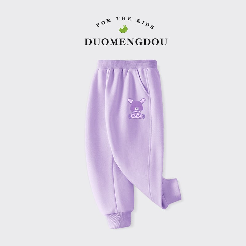 Mergaitėms plonos sportinės kelnės, universalus stilius, su elastine juosta liemens, vienos spalvos (Pagrindinė medžiaga: medvilnė; Audinio sudėtis: 80% medvilnė, 20% poliesteris; Juosmuo: vidutinio aukščio su elastine; Raštas: vienos spalvos; Audinio švel