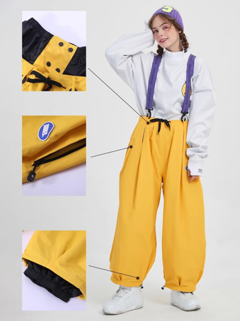 DOOREK Mushroom Head suusapüksid – unisex, hingavad, veekindlad 15000, hoiavad sooja, polüestri täidis