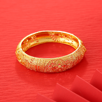 Auksu dengta apyrankė su užsegimu, rūmų stiliaus, nišinis dizainas, Yiwu, vasara 2025