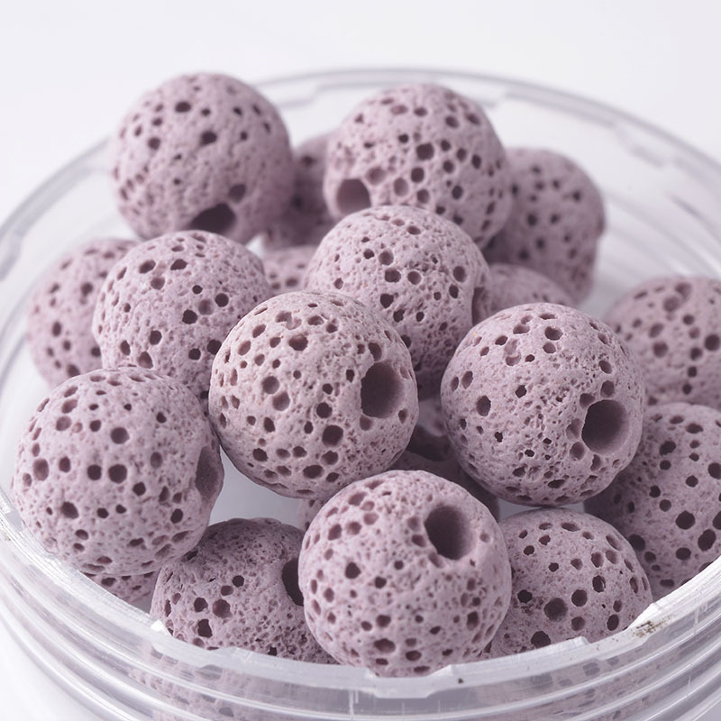 Aromatske perle od vulkanskog kamena, 6–20 mm, neporozne kuglice za difuzer, ručna izrada